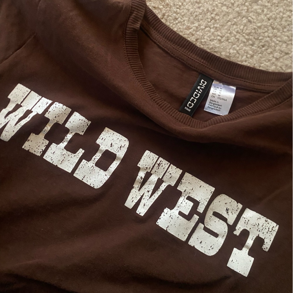 WILD WEST MUSCLE TEE: size medium